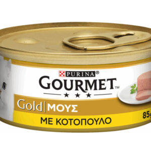 Purina Gourmet Gold Κοτόπουλο Mousse 85gr 24τμχ