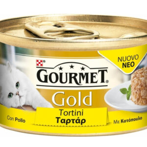 Purina Gourmet Gold Κοτόπουλο Ταρτάρ 85gr