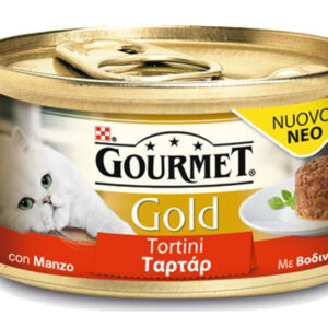 Purina Gourmet Gold Βοδινό Ταρτάρ 85gr