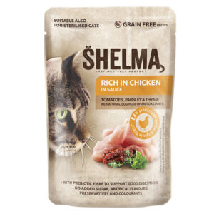 Shelma Sterilised σε Φακελάκι με Κοτόπουλο 85gr